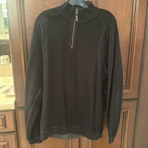 Tommy Bahamas Reversible Half Zip Sweater